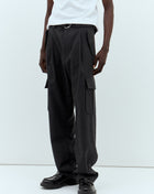 Prada Men Flannel Cargo Pants