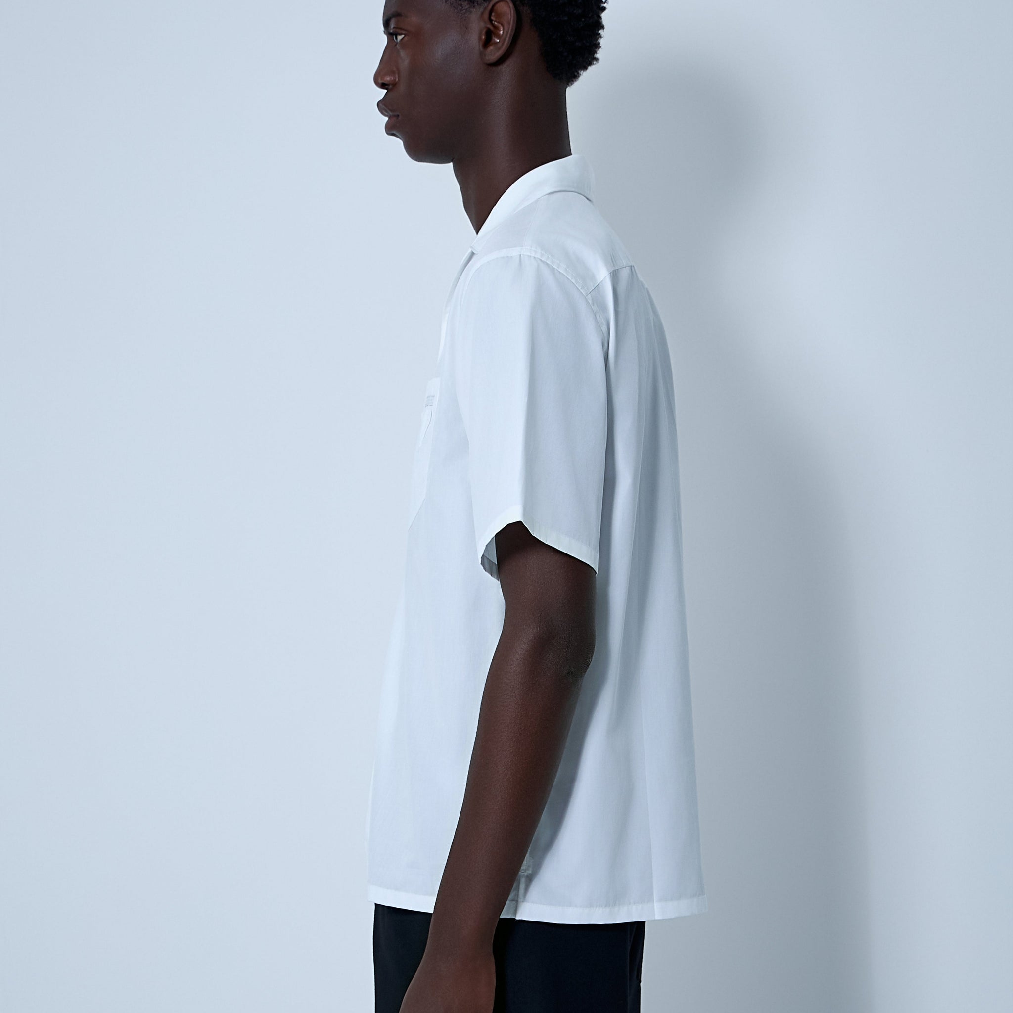 Prada Men Logo Motif Shirt