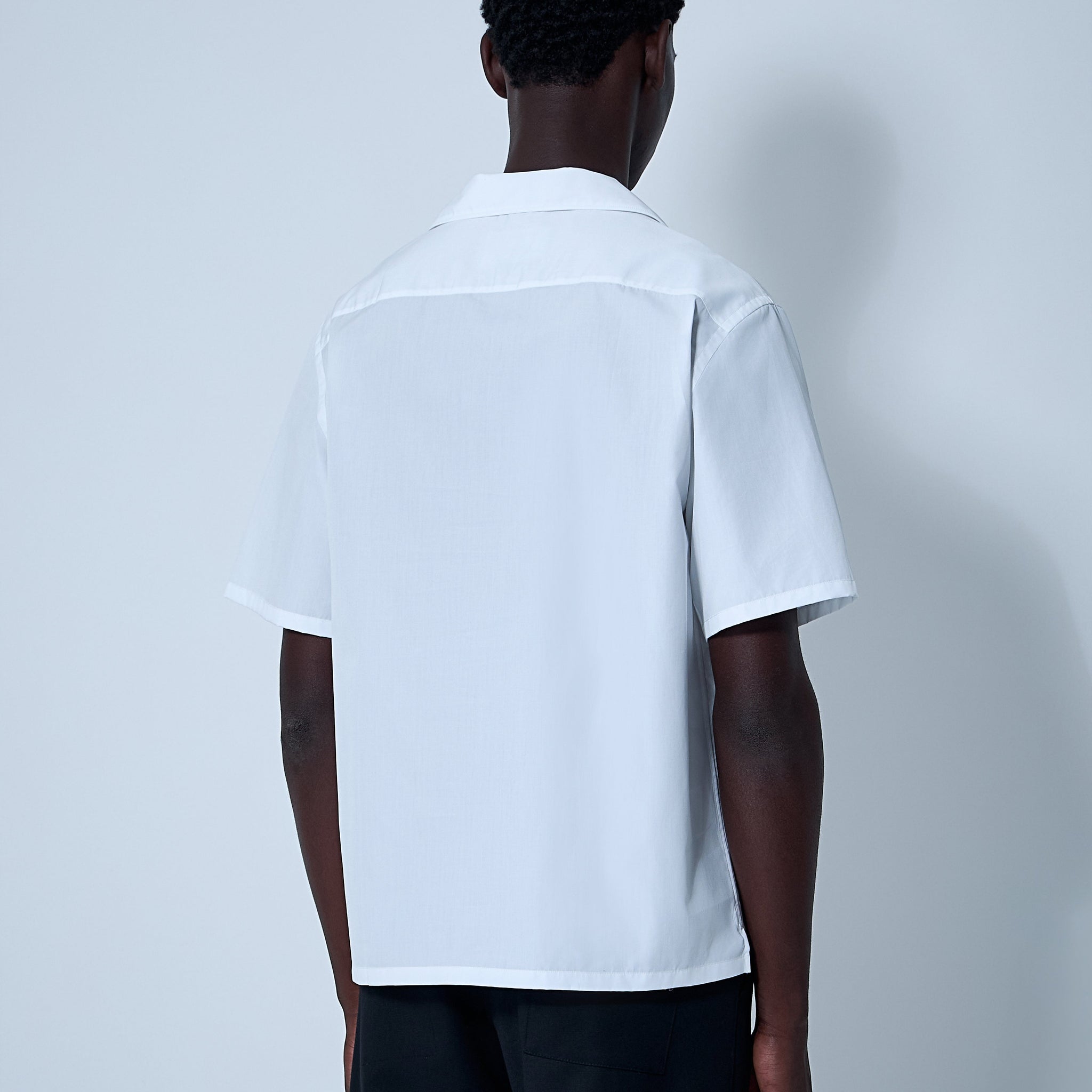 Prada Men Logo Motif Shirt
