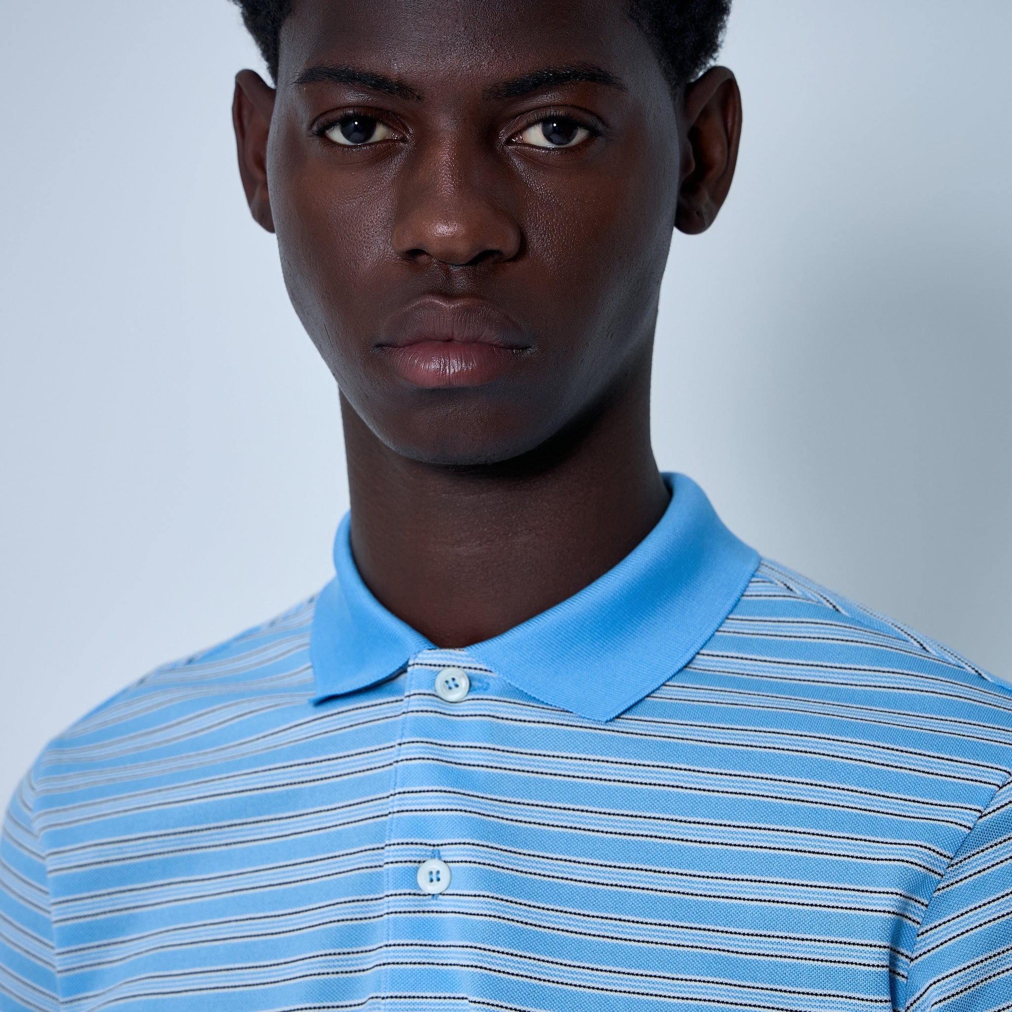 Prada Men Logo Motif Polo Shirt
