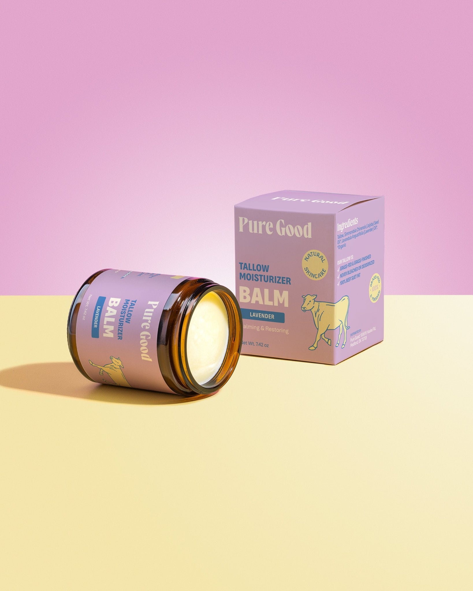 Lavender Tallow Balm - Calming & Restoring