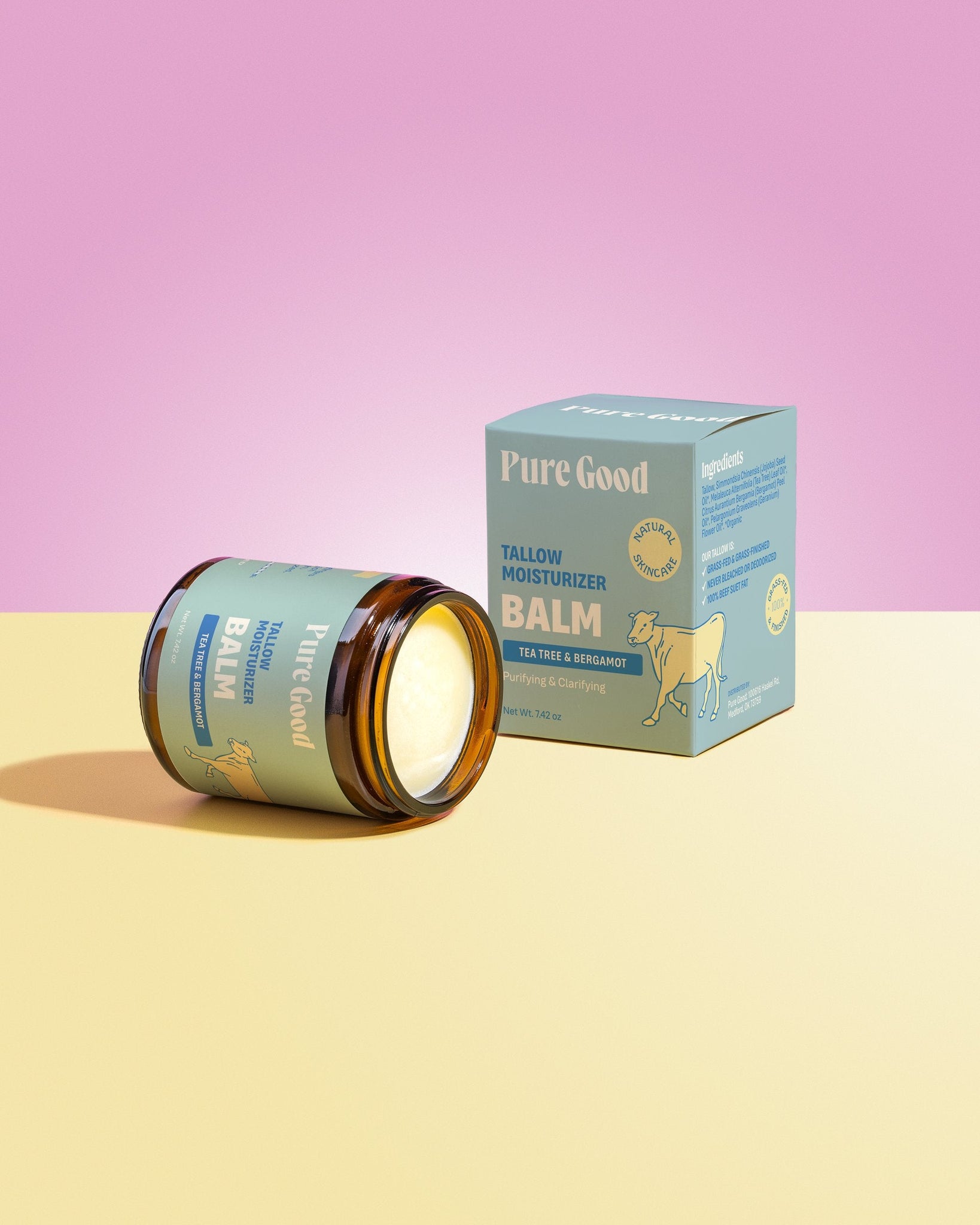 Clean & Fresh Tallow Balm - Cleansing & Acne Prone Skin