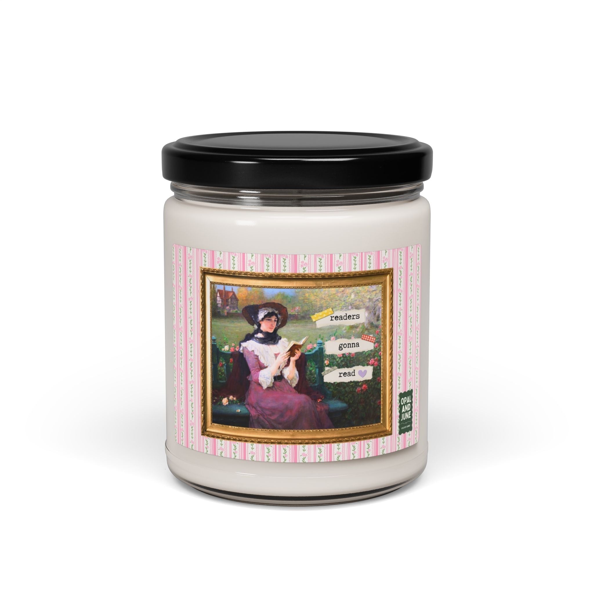 Readers Gonna Read Cute Candle 9oz Home Decor Opal and June