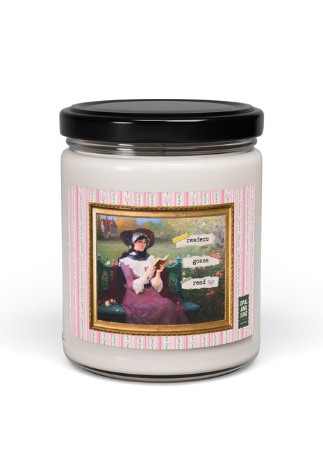 Readers Gonna Read Cute Candle 9oz Home Decor Opal and June