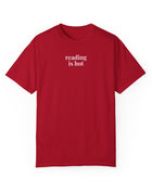 Reading is Hot: Bookworm Shirt Red T-Shirt Opal and June