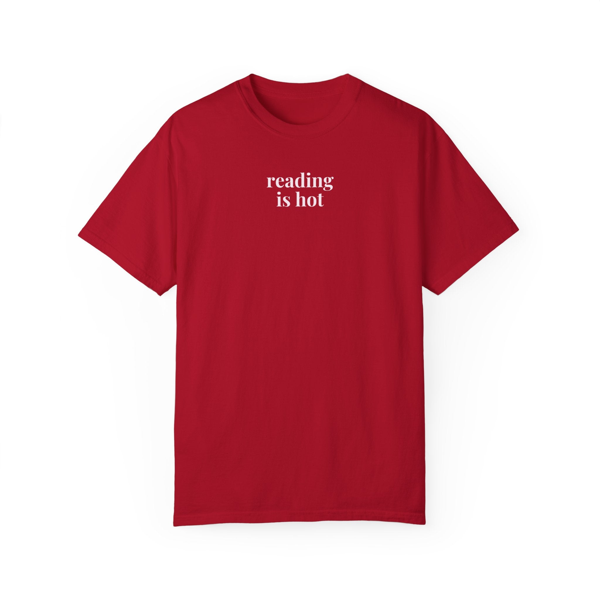 Reading is Hot: Bookworm Shirt Red T-Shirt Opal and June