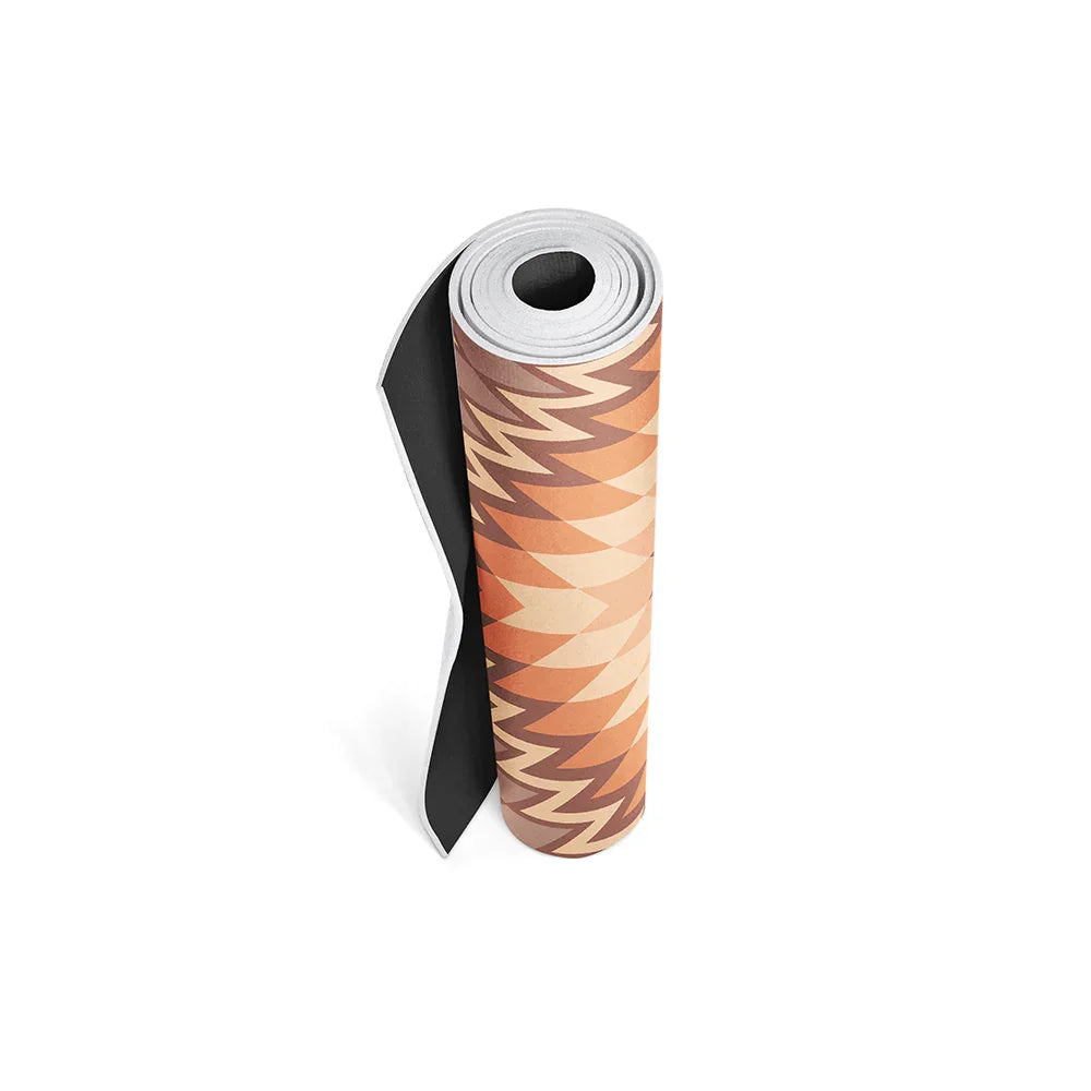 Red Rocks Sunrise Yoga Mat – 6 Mm Extra Thick, Double-Sided Non-Slip Sports & Entertainment - Fitness & Body Building - Yoga Yune Yoga