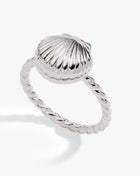 Salt + Sea 'Seashells Are Love Letters In The Sand' Locket Ring