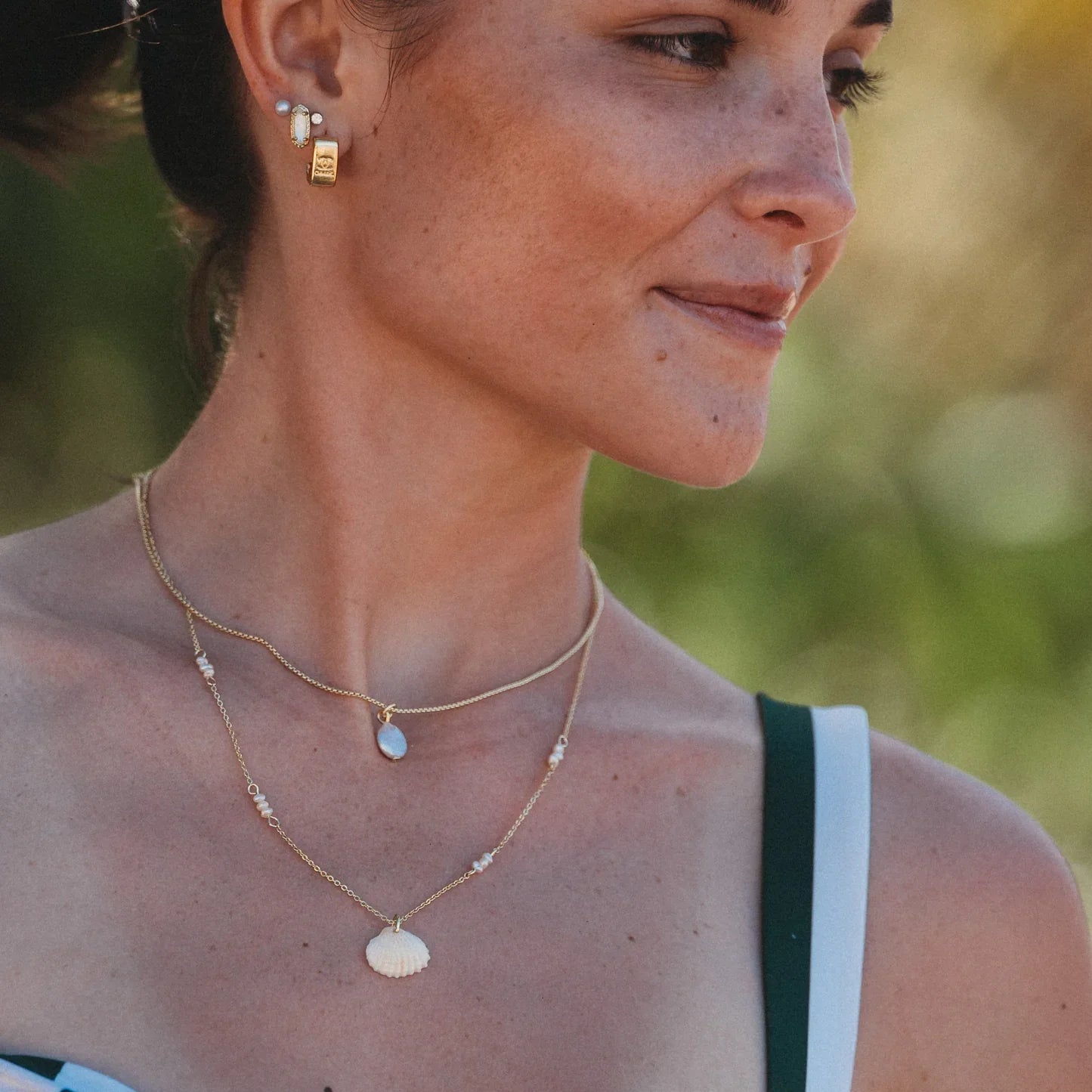 Shimmer Necklace Set - New Necklace Wear K'lani
