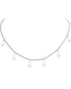 Pearl Station Necklace