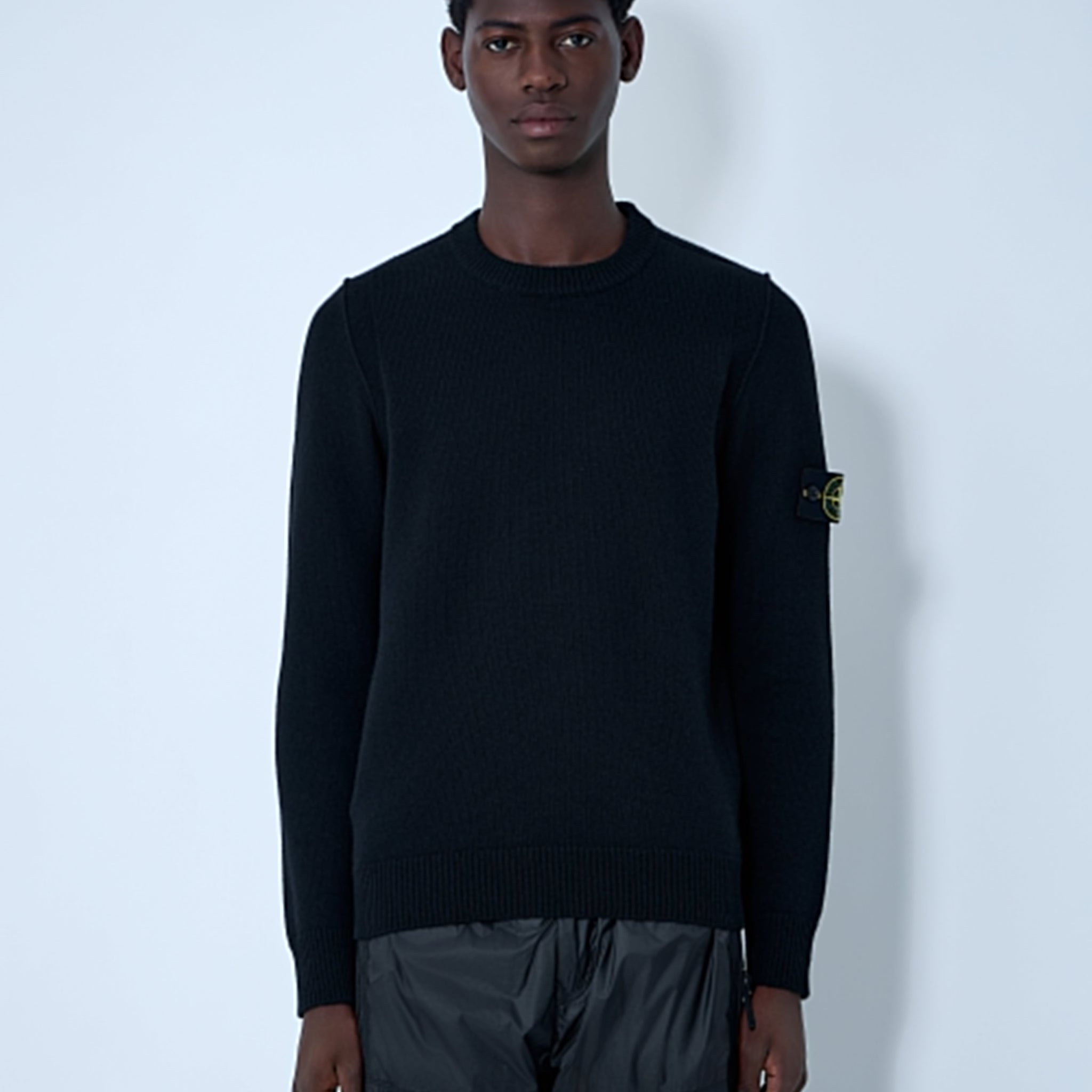 Stone Island Men Wool-Blend Sweater