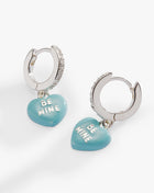 Sweethearts® “Be Mine” Huggie Hoop Earrings