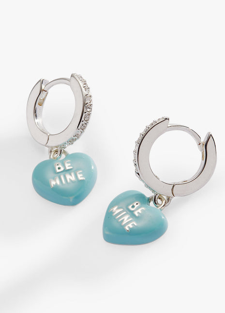 Sweethearts® “Be Mine” Huggie Hoop Earrings