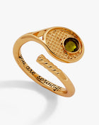 Tennis Racket 'You Are Serving' Wrap Ring