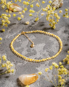 The Citrine Abundance Anklet Anklet Conscious Items