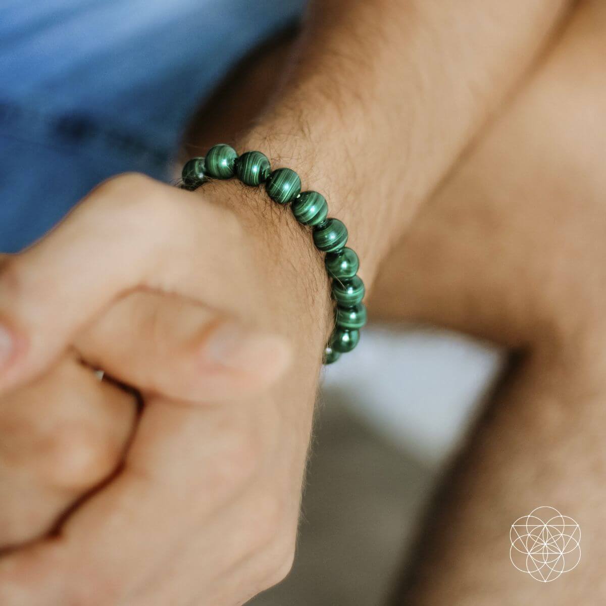 The Malachite Anxiety Bracelet Bracelet Conscious Items