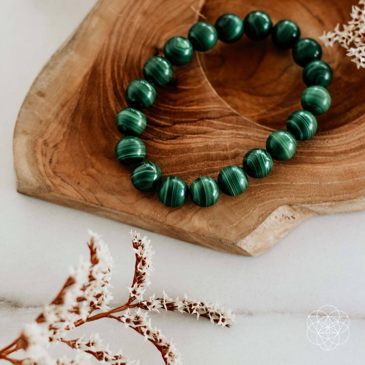 The Malachite Anxiety Bracelet Bracelet Conscious Items