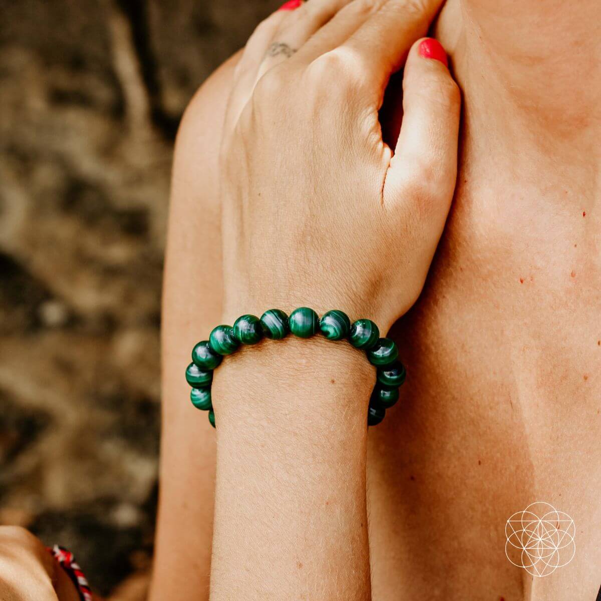 The Malachite Anxiety Bracelet Bracelet Conscious Items