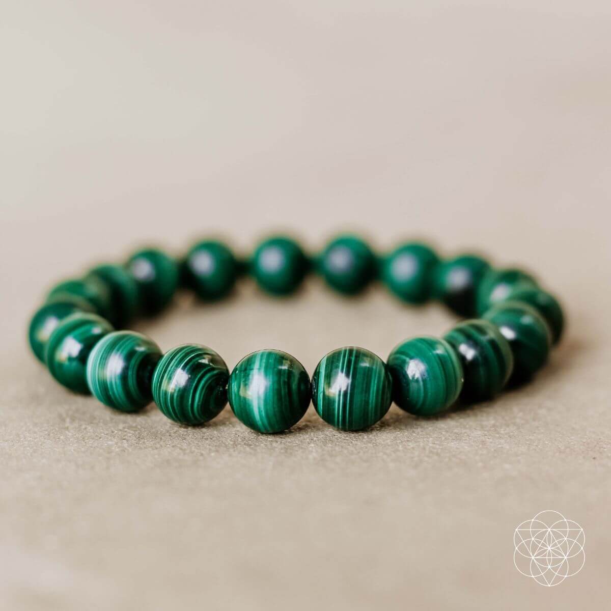 The Malachite Anxiety Bracelet Bracelet Conscious Items