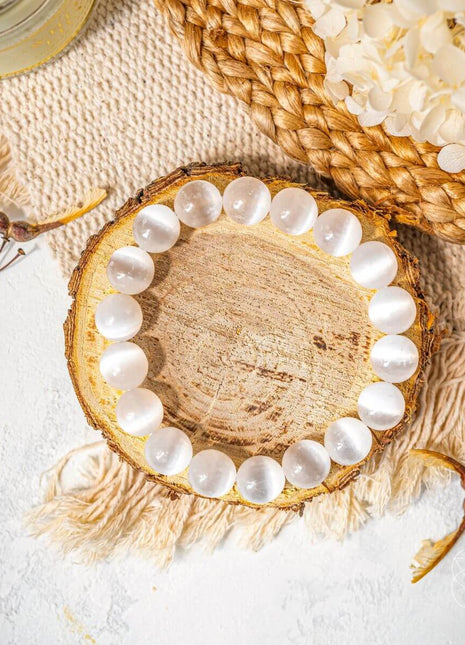 The Selenite Cleansing Bracelet
