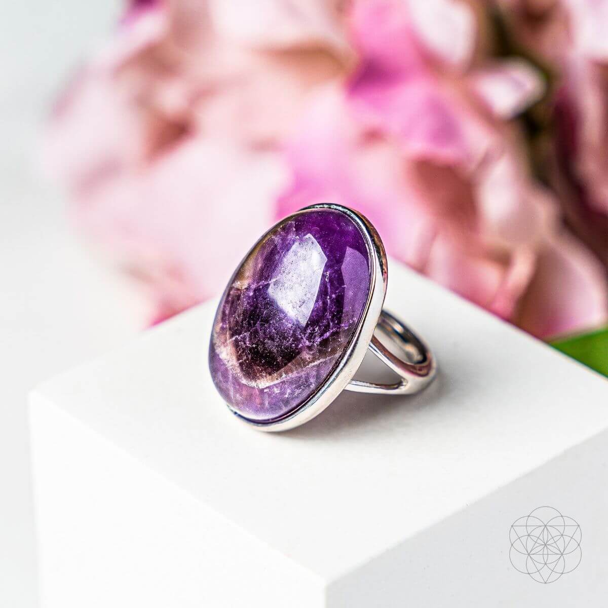 The Visualization Amethyst Ring Ring Conscious Items