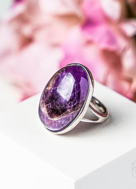 The Visualization Amethyst Ring Ring Conscious Items