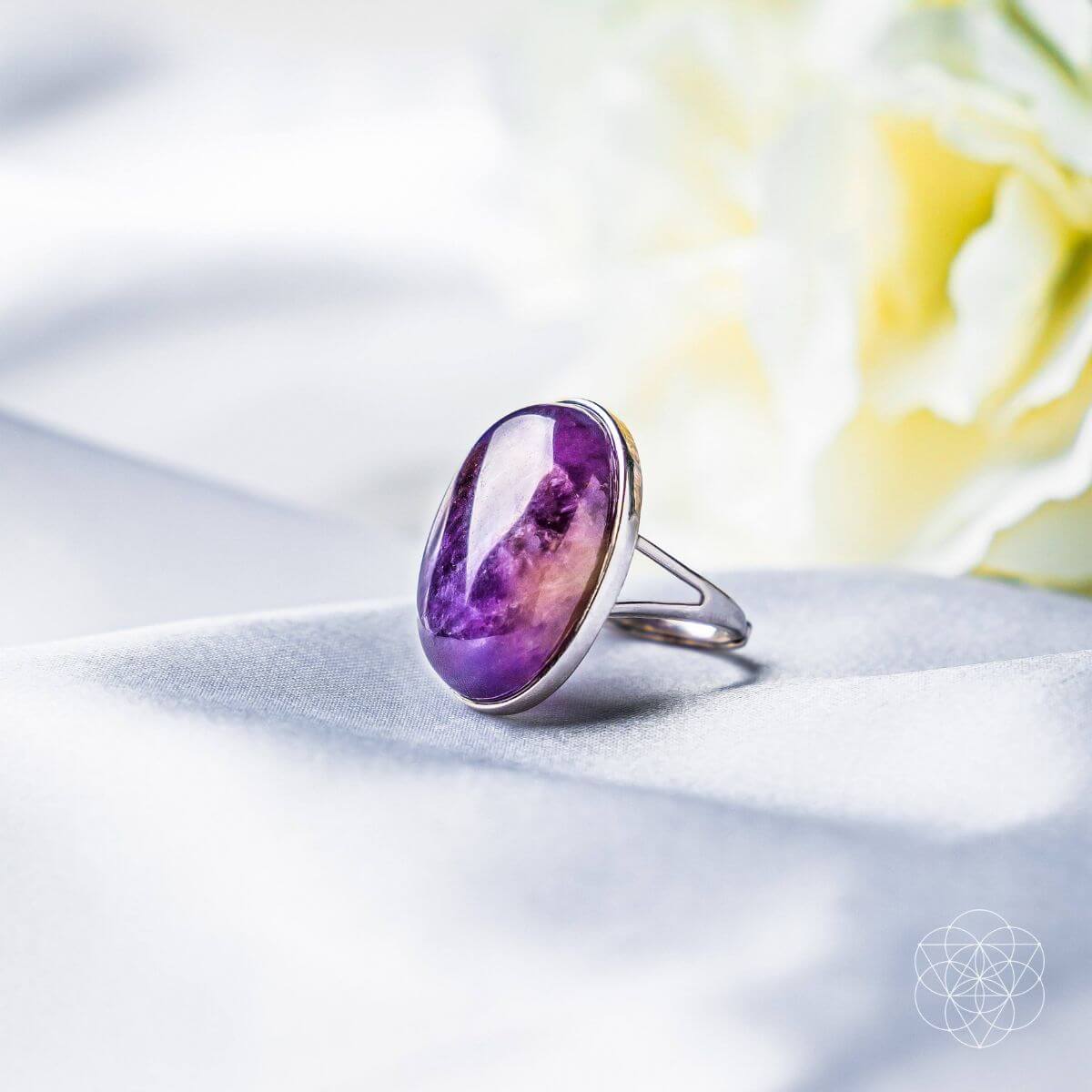 The Visualization Amethyst Ring Ring Conscious Items