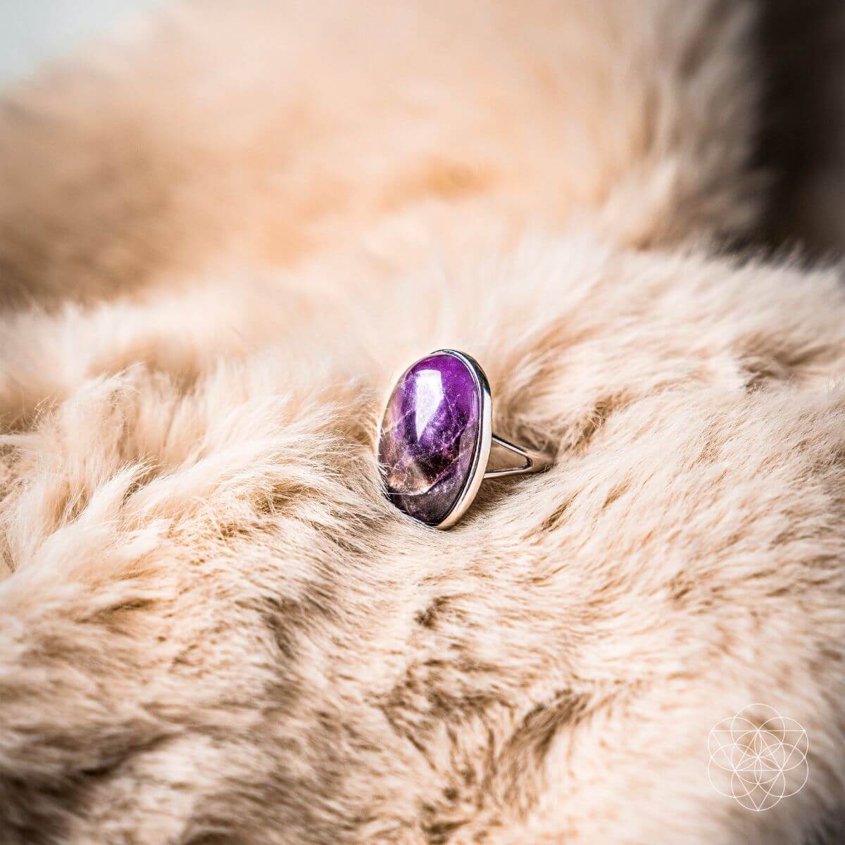 The Visualization Amethyst Ring Ring Conscious Items