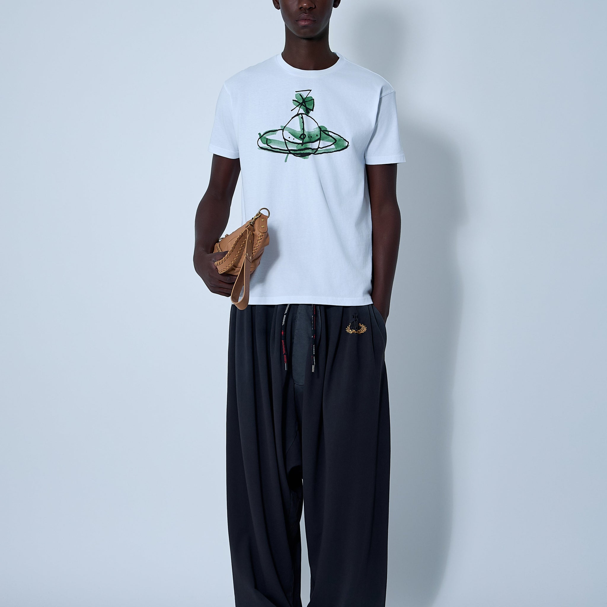 Vivienne Westwood Men Logo Motif T-Shirt