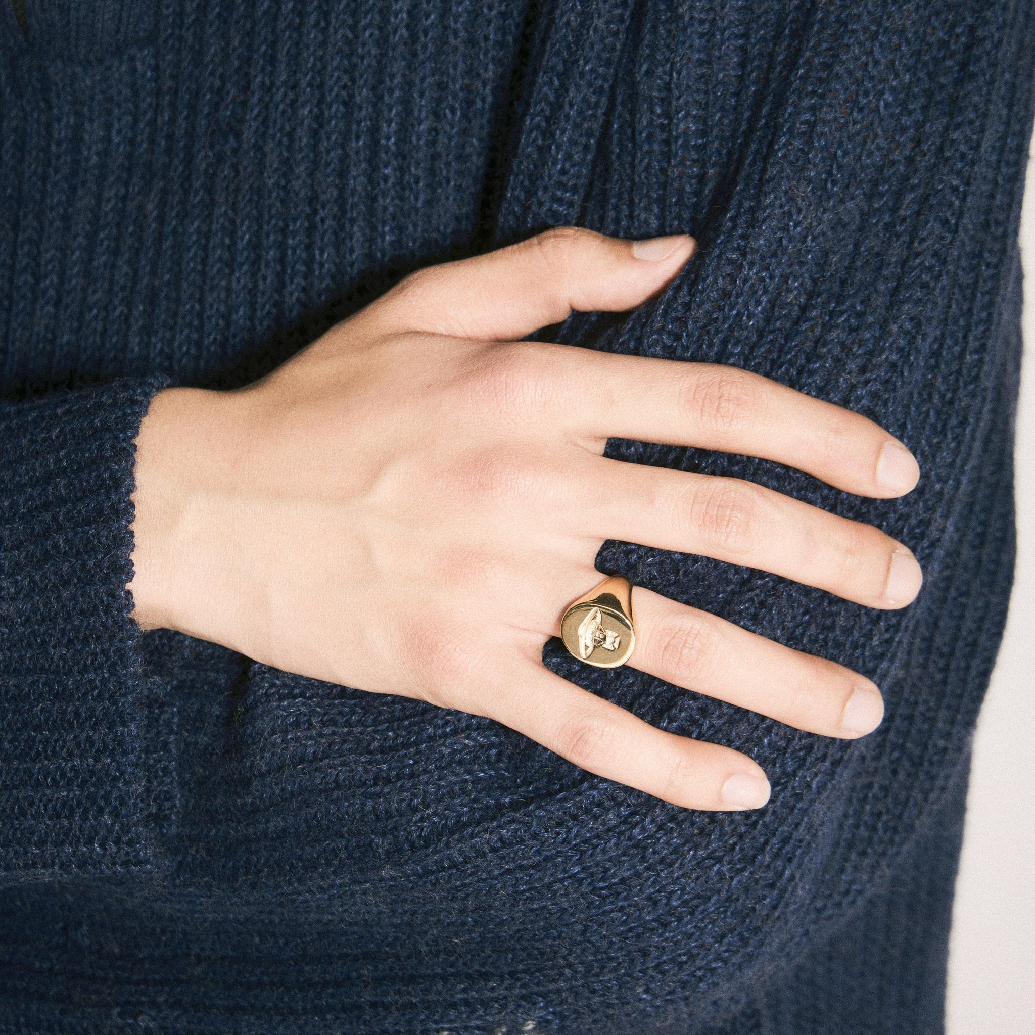Vivienne Westwood Men Seal Ring