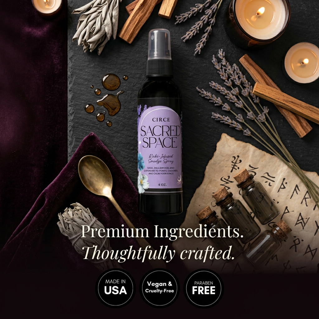 Sacred Space Sage Smudge Spray 4 oz.