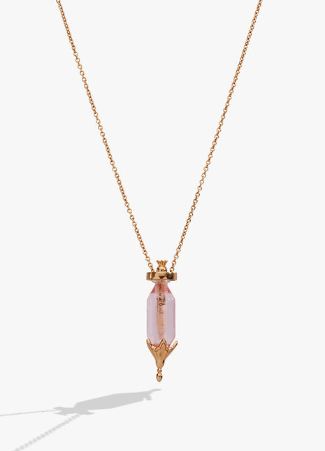'You Are Loved' Potion Bottle Slider Necklace