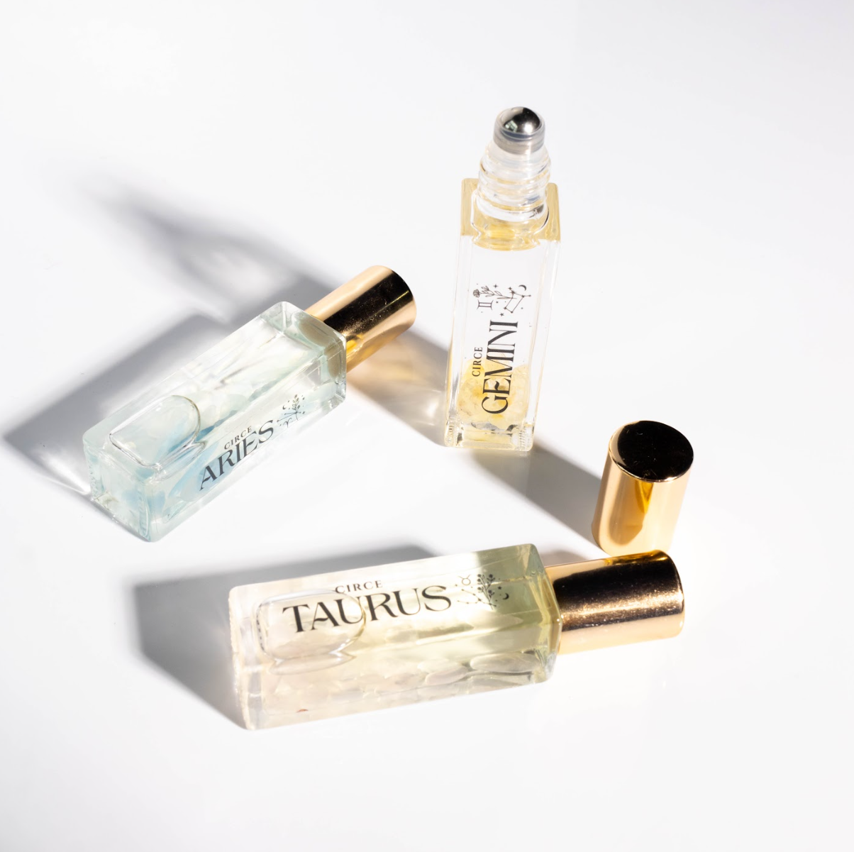 Zodiac Perfume - 12 zodiac gift Gemstone infused perfume Circe Boutique