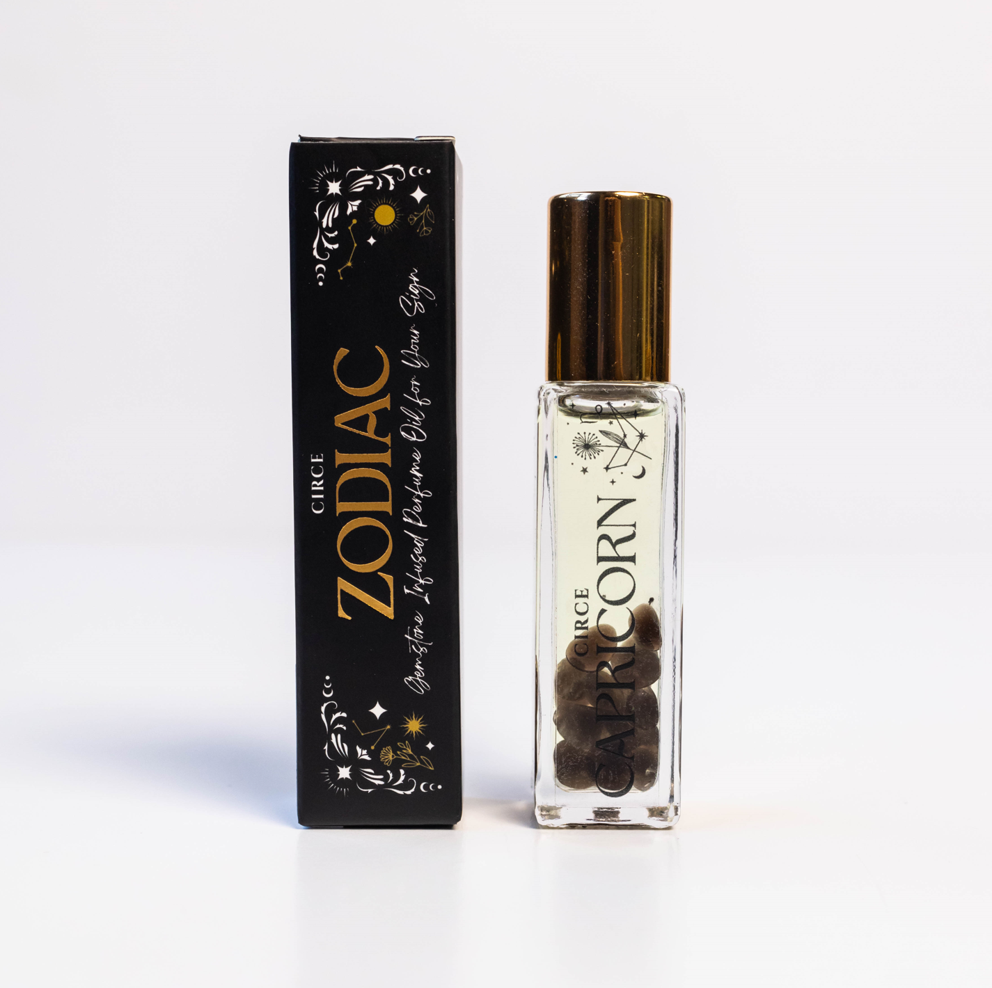 Zodiac Perfume - 12 zodiac gift Gemstone infused CAPRICORN perfume Circe Boutique