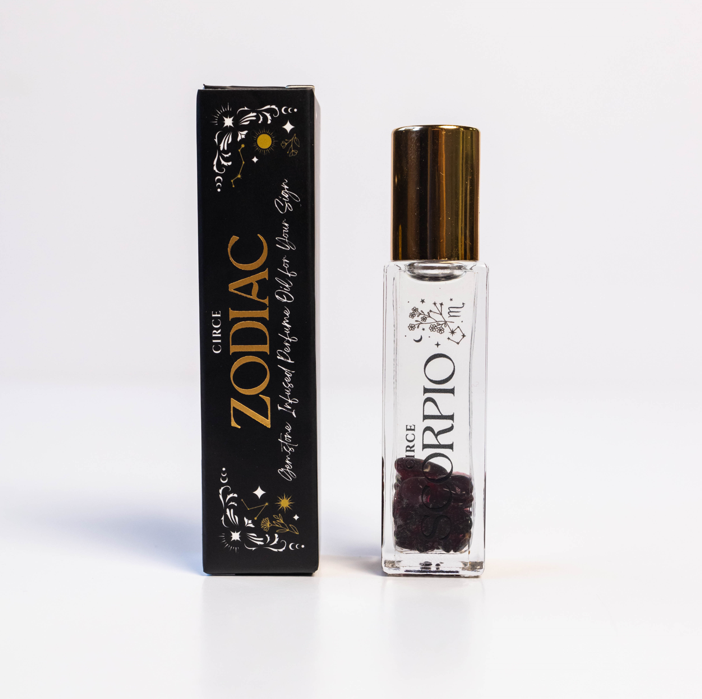 Zodiac Perfume - 12 zodiac gift Gemstone infused SCORPIO perfume Circe Boutique