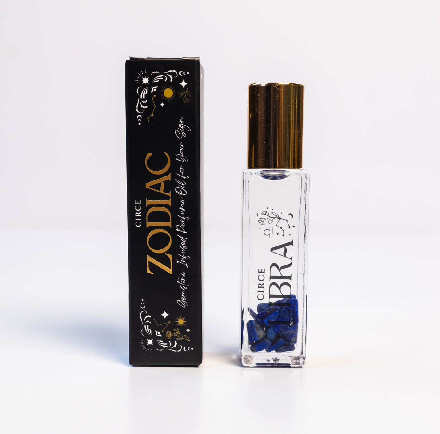 Zodiac Perfume - 12 zodiac gift Gemstone infused LIBRA perfume Circe Boutique