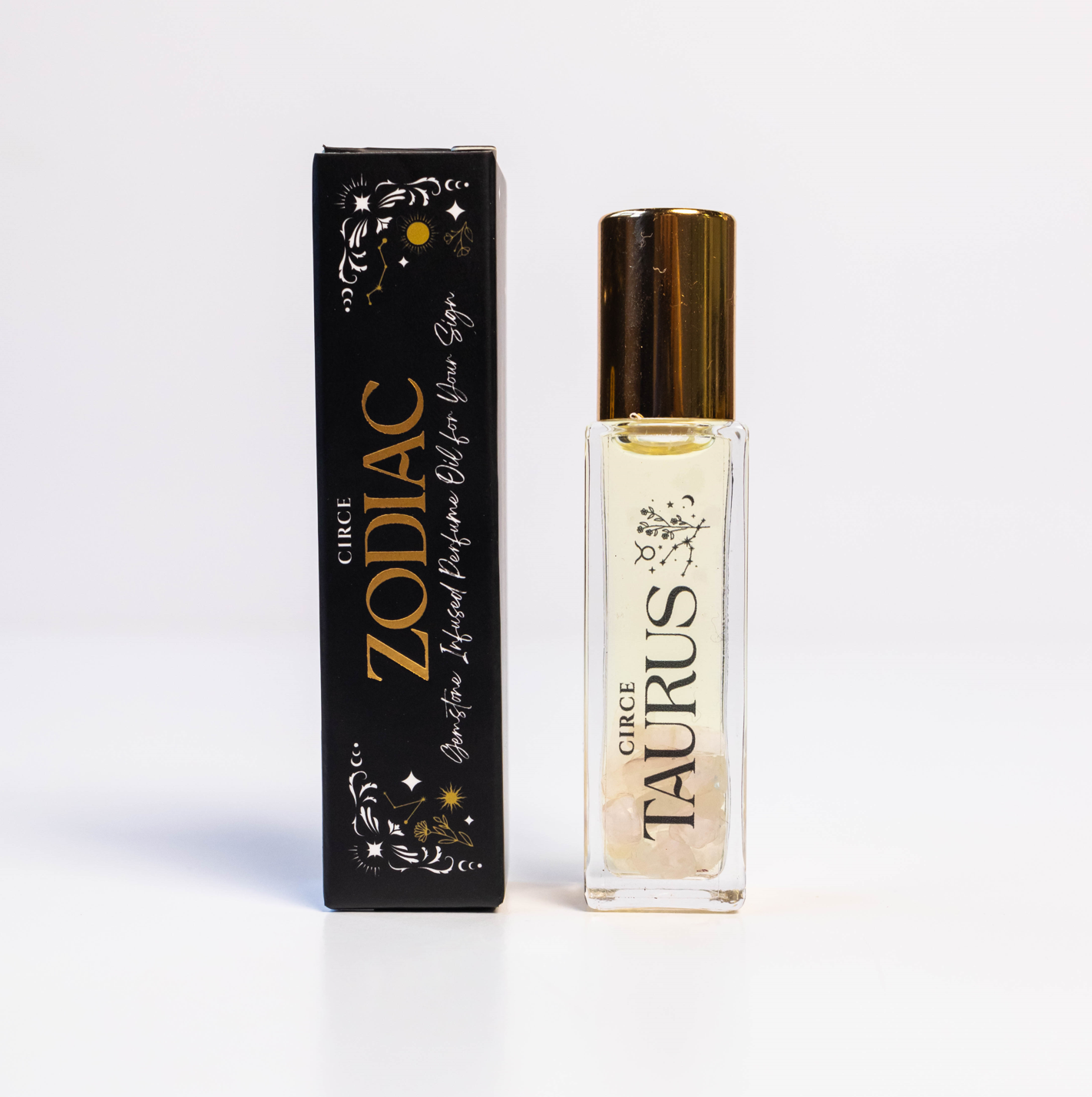 Zodiac Perfume - 12 zodiac gift Gemstone infused TAURUS perfume Circe Boutique
